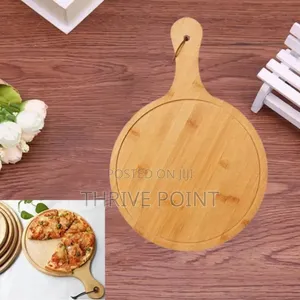 Bamboo Pizza Board Plate