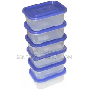 Kitchen 800ml Storage Containers – 6 PCS