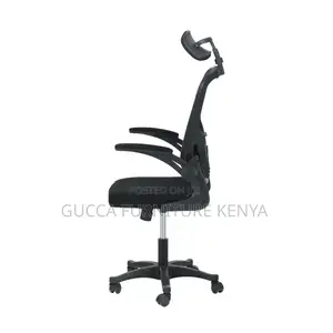 Gaming Computer Chair With Flip Up Armrests