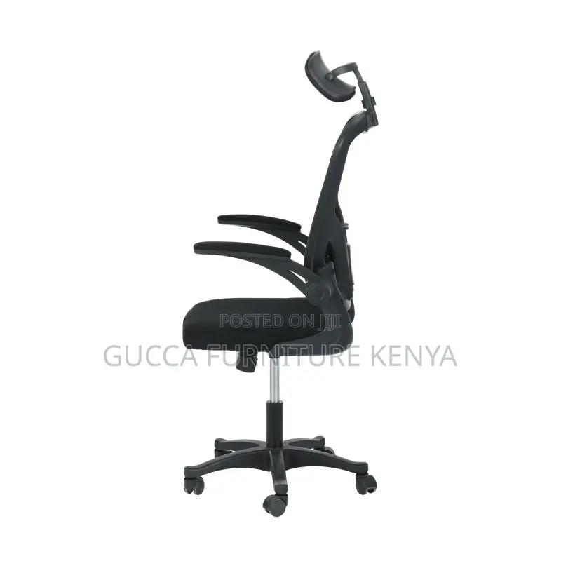Gaming Computer Chair With Flip Up Armrests