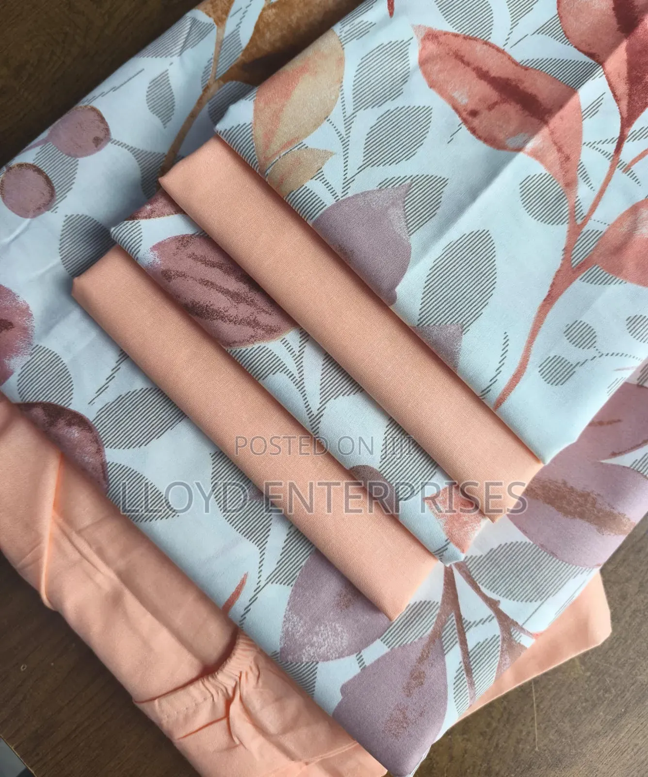 6pcs Pure Cotton Bedsheet 7*8