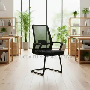 Mid-Back Ergonomic Mesh Meeting Office Chair