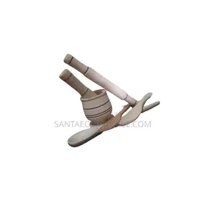Wooden Pestle and Mortar, Rolling Pin and Spoon Set