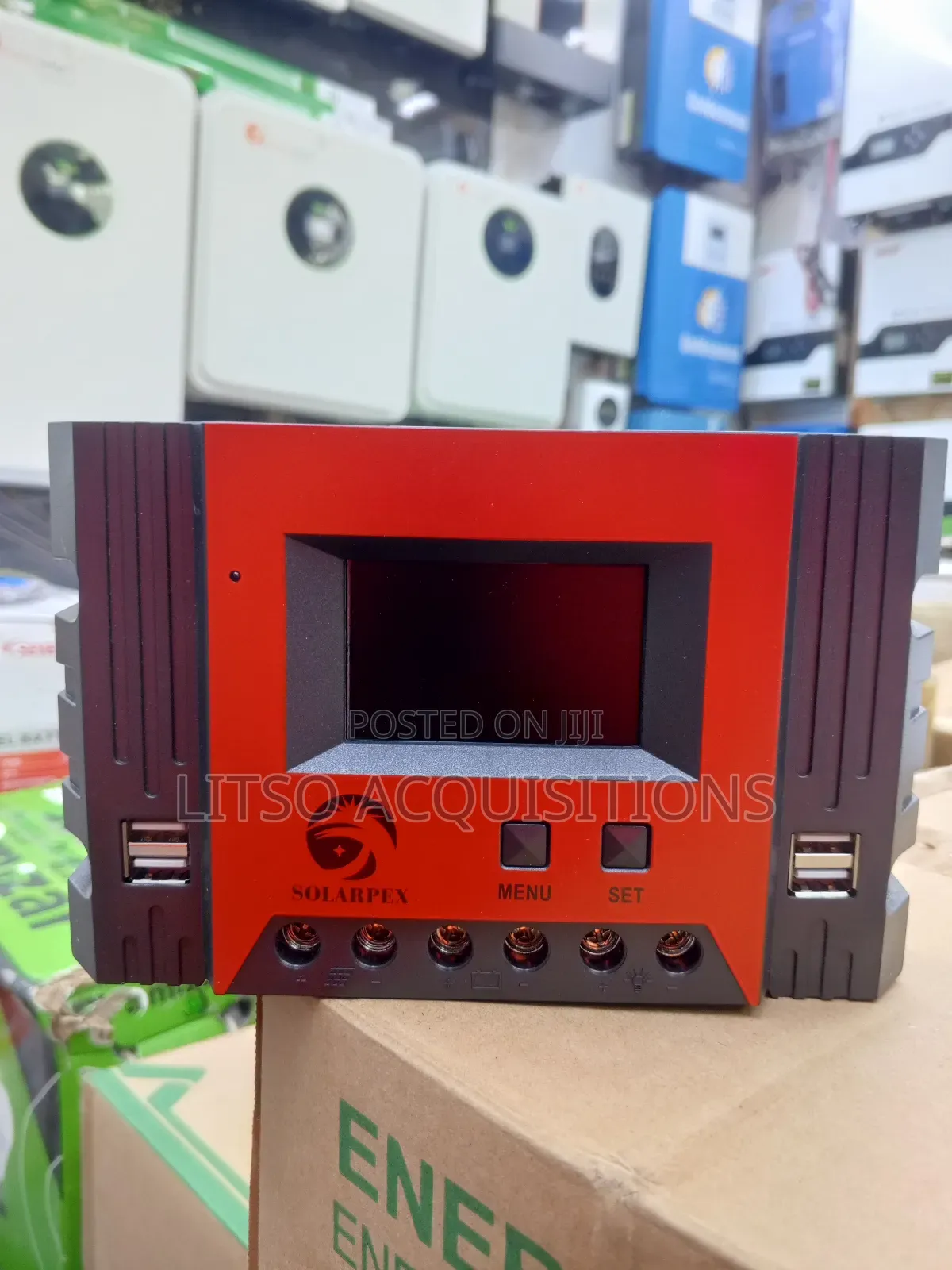 50a Solarpex Solar Charge Controller 12v/24v/48v