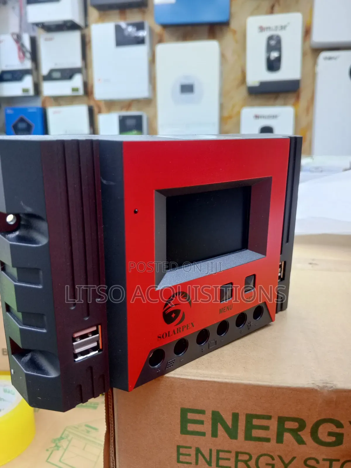 50a Solarpex Solar Charge Controller 12v/24v/48v