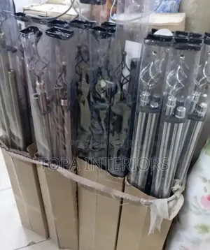 2m Single Imported Adjustable Drapery Curtain Rod Sets