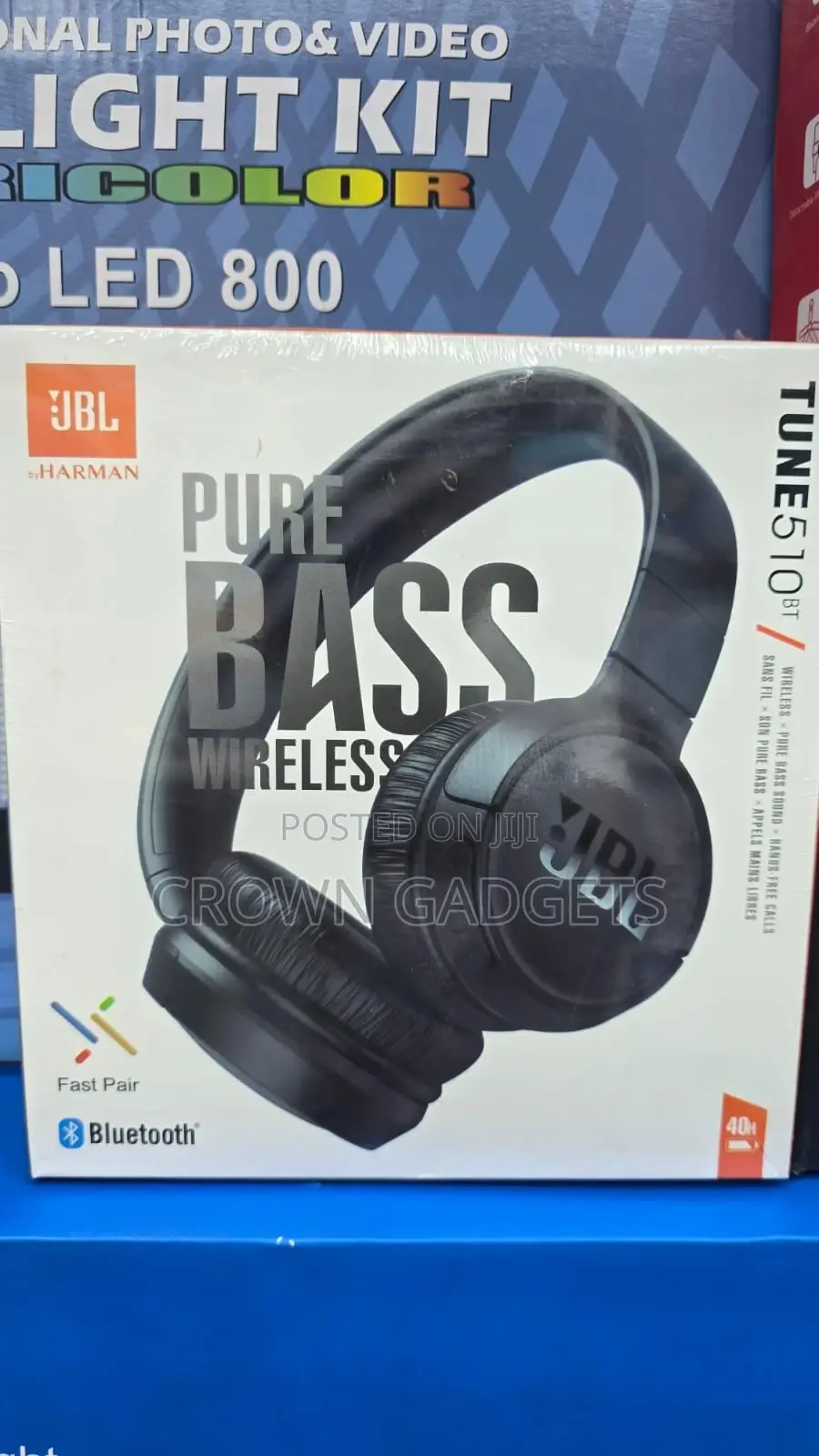 JBL 510 Over-Ear Headset Durable Comfortable Design