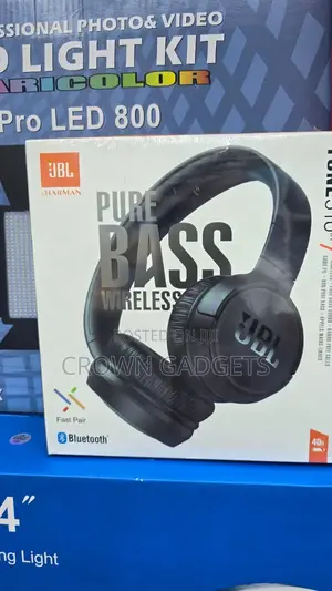 JBL 510 Over-Ear Headset Durable Comfortable Design