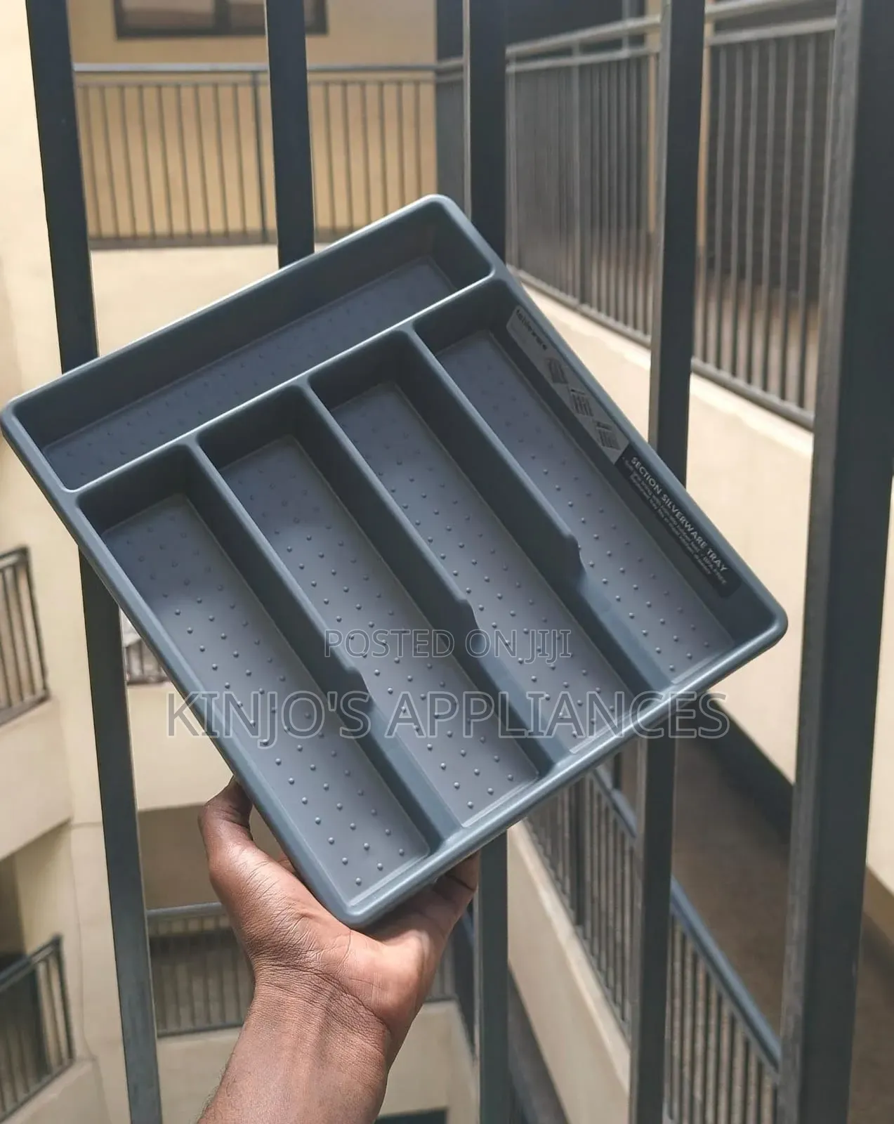 Plastic Non Expandable Cutlery Drawer Organizer