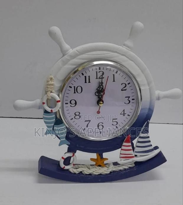2in1 Wooden Photo Frame + Swing Clock Ornament - main view