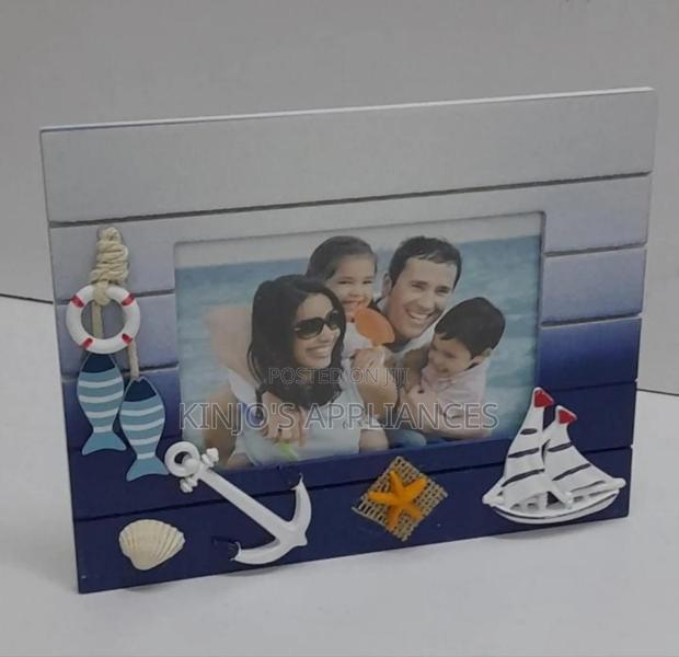 2in1 Wooden Photo Frame + Swing Clock Ornament - thumbnail 3