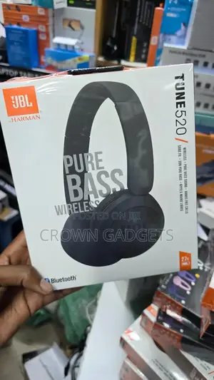 JBL 520 Bluetooth Wireless Headphones for Music Calls