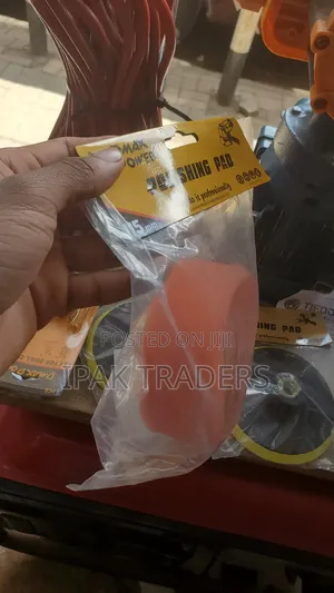 Rubber Polishing Foam Pad 4.5"
