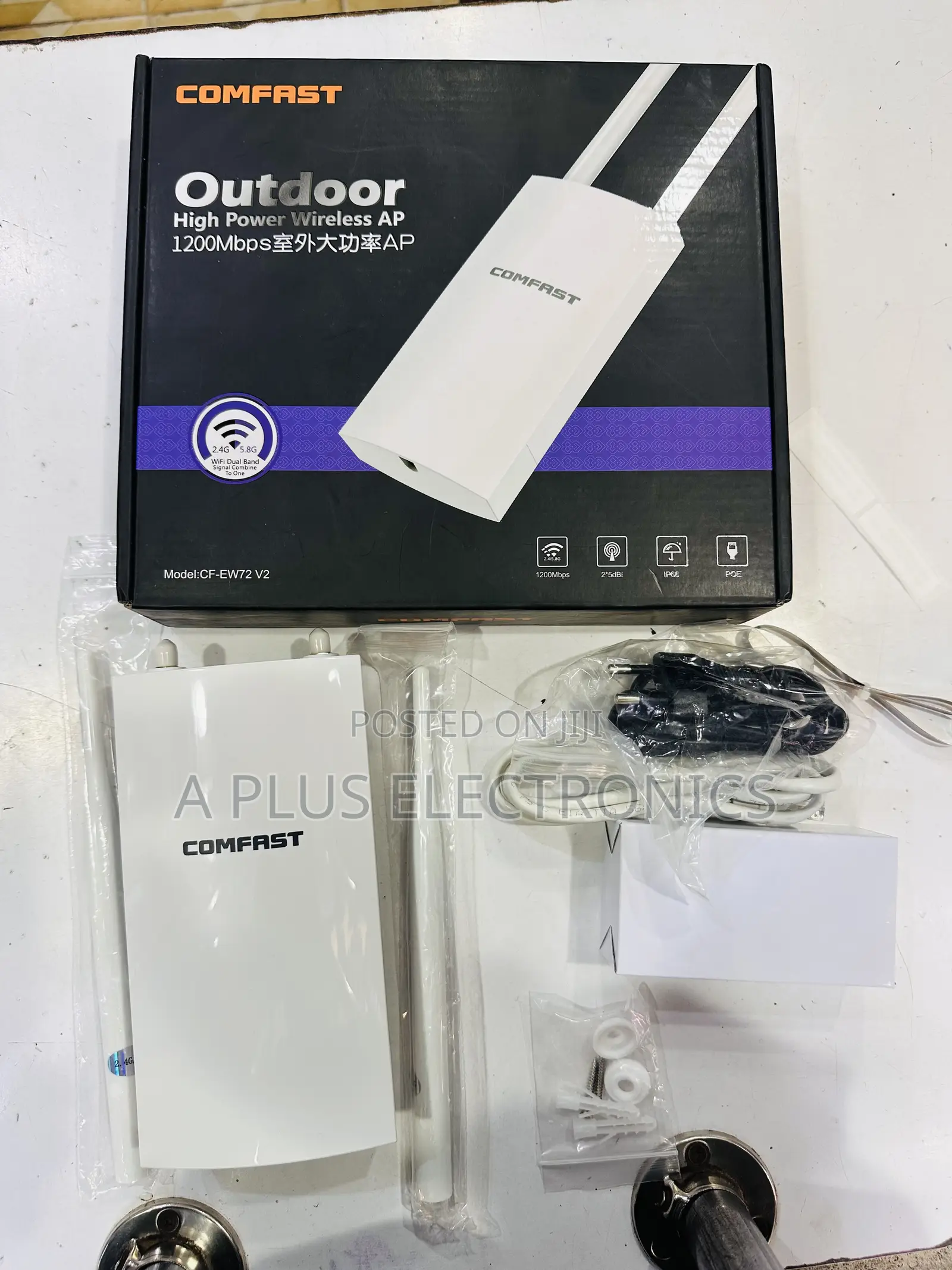 Comfast Wifi Extender Ew72 (Upto 200m Range)-Enjoy Seamless Connection