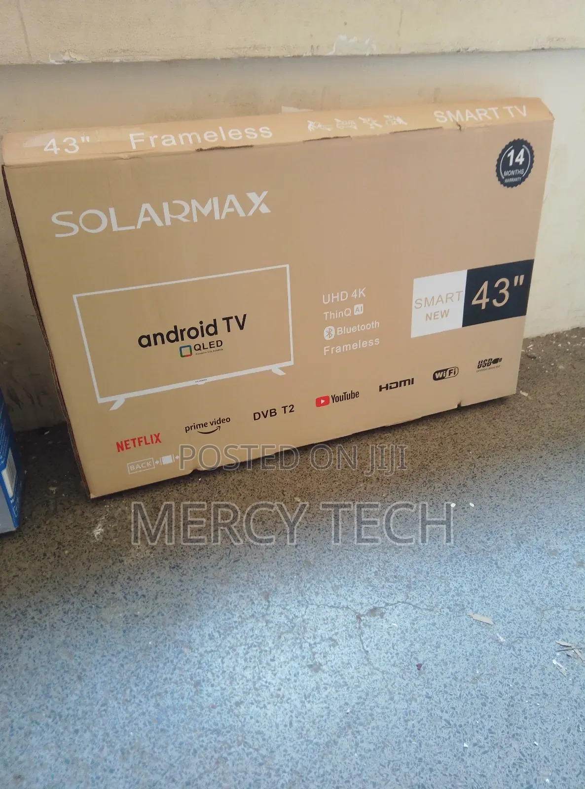 Solarmax 43" Qled Smart Android Tv