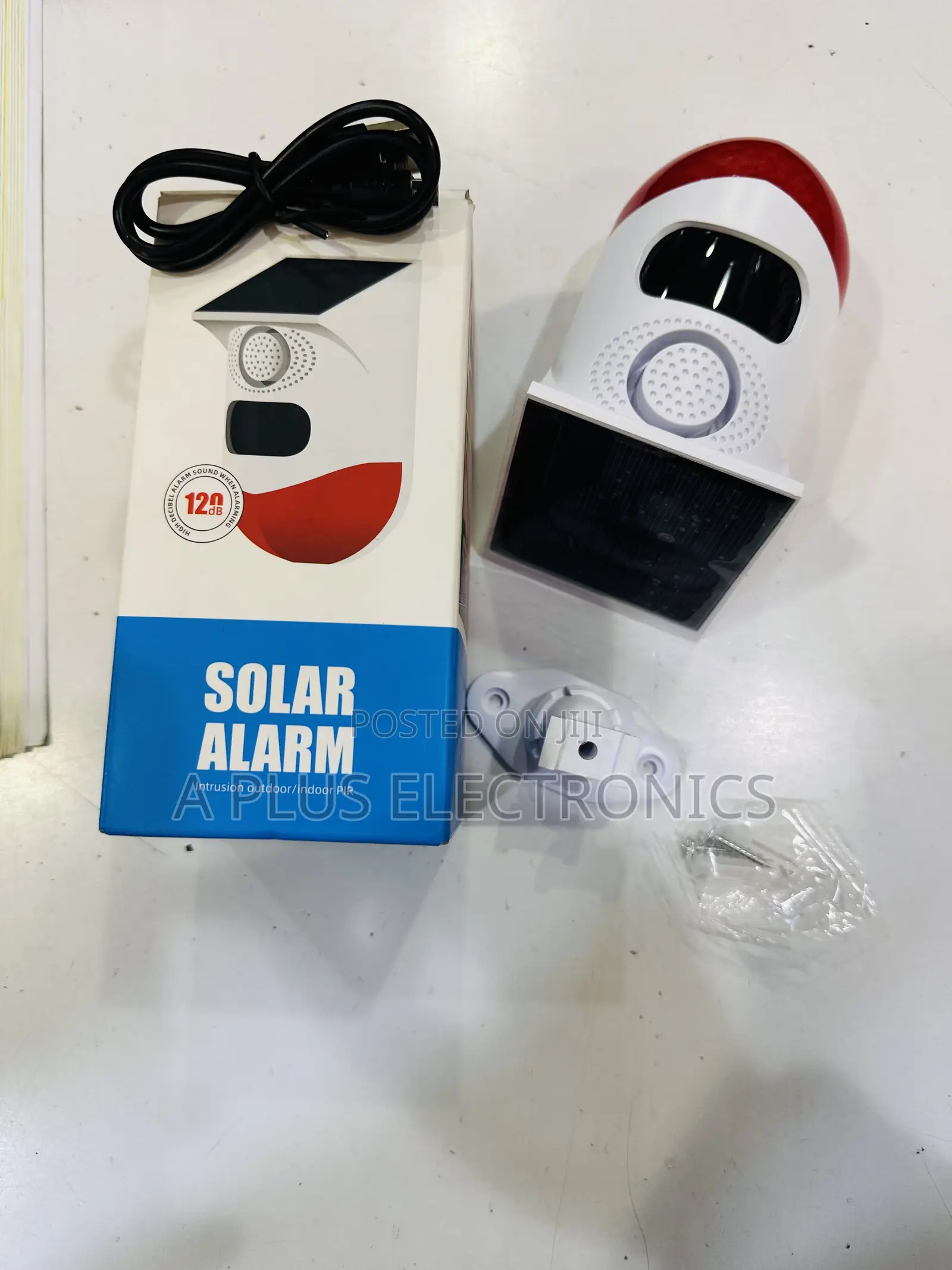 Solar Wall Alarm – Wireless Outdoor Security Sensor