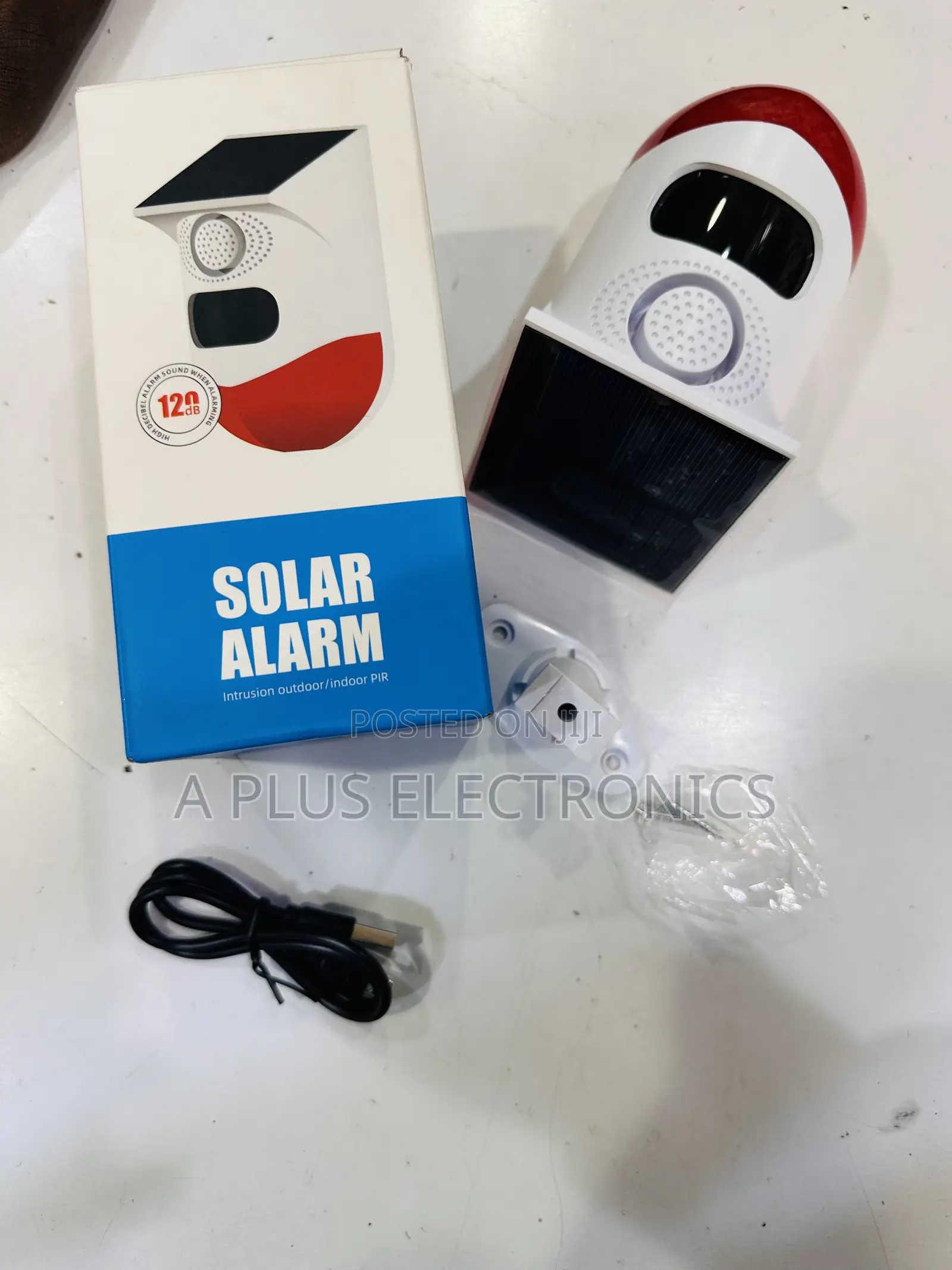Solar Wall Alarm – Wireless Outdoor Security Sensor