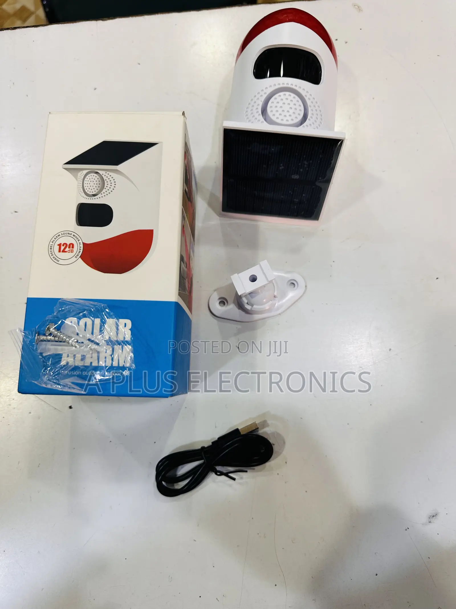 Solar Wall Alarm – Waterproof Security System for Home