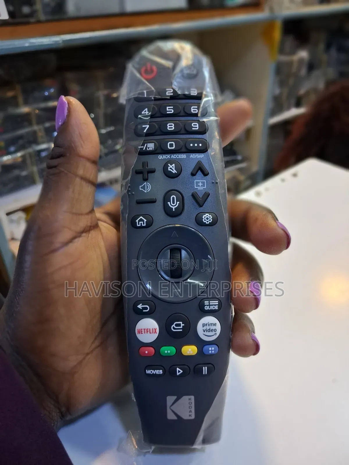Smart Vitron Tv Remote With Cursor(Scroll Button)