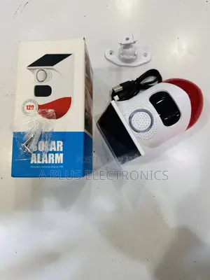 Solar Wall Alarm – High Volume Siren With Remote Control
