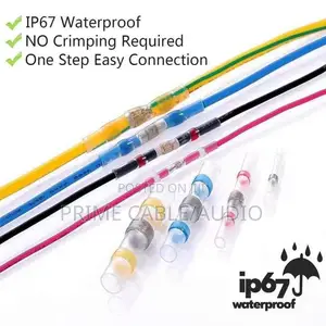 Insulated Waterproof Self-Soldering Terminal Connector (4–6mm)