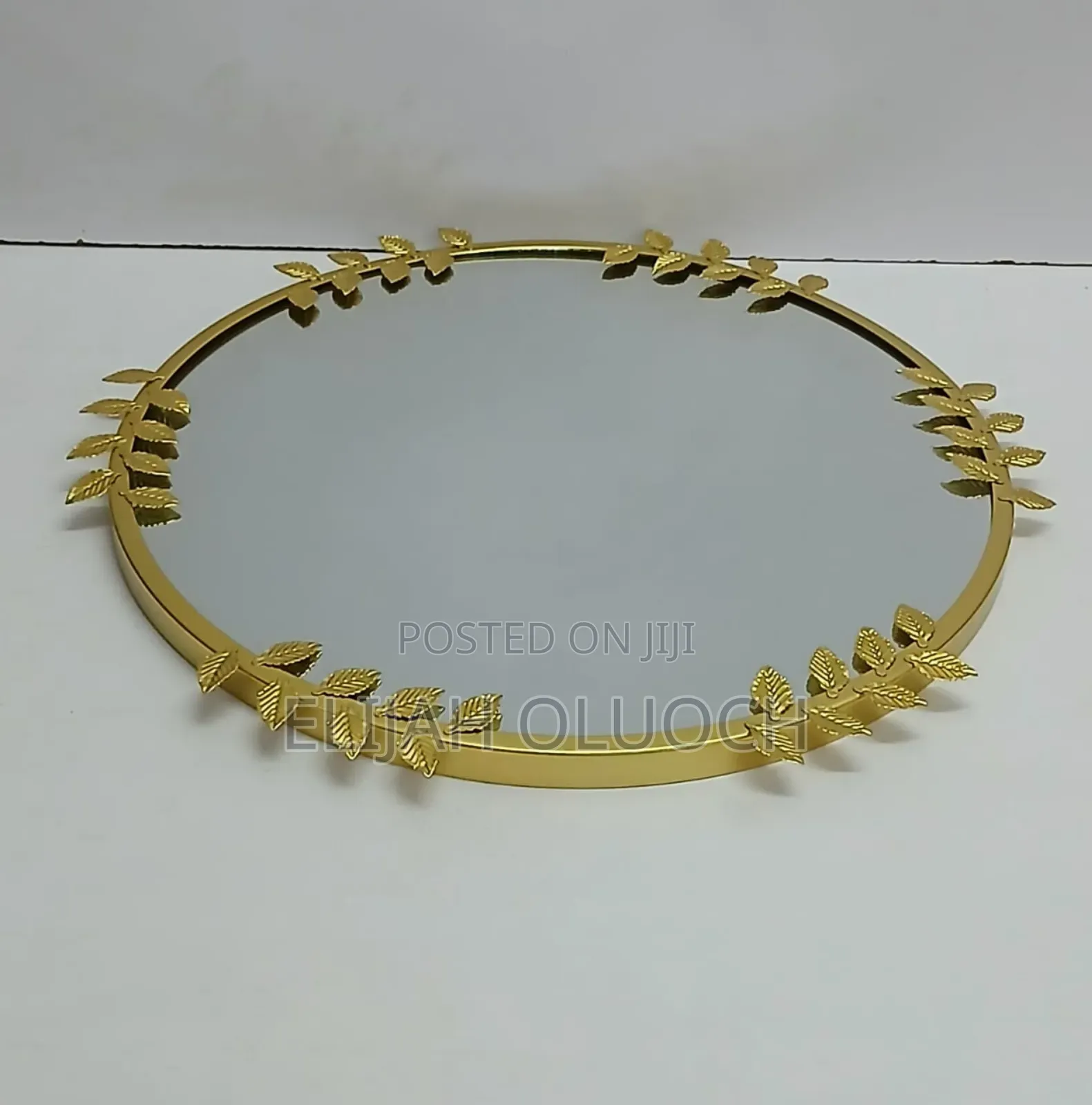 Decorative Round Shaped Mirror Available* Gold Colour Available