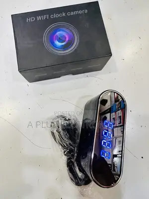 Digital Clock Hidden Camera 1080p Spy Cam With Motion Detection