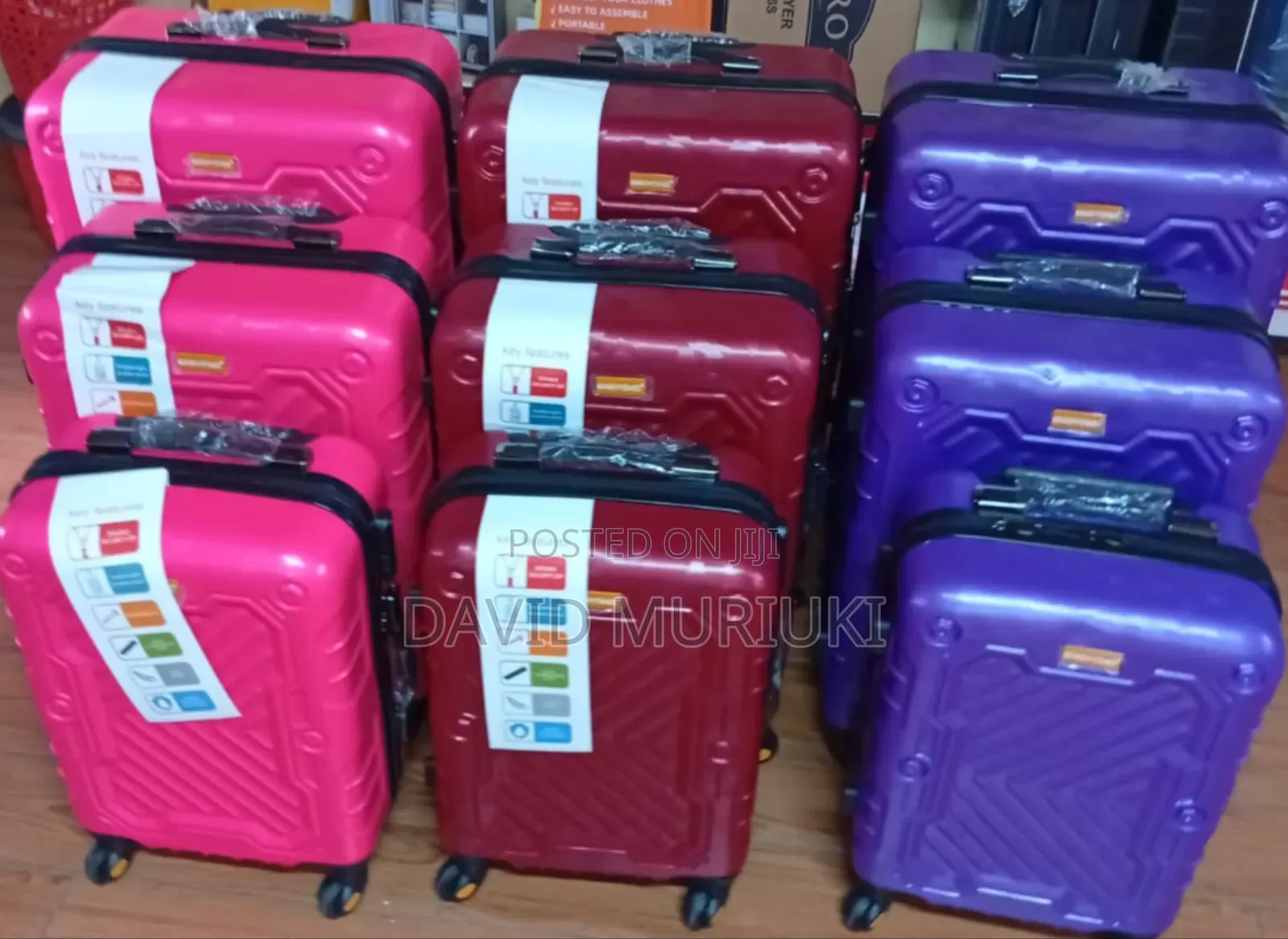 Modern 3 in 1 Suitcase Set With 360° Wheels