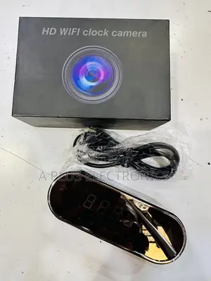Digital Clock Hidden Camera Wifi Security Camera for Home Surveillance