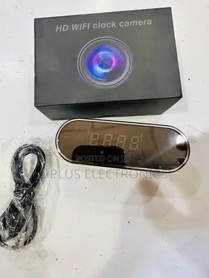Digital Clock Hidden Camera Night Vision Spy Camera With Remote View