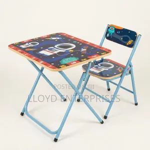 Foldable Study Kids Table Up to 8yrs