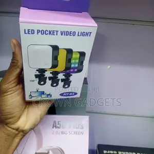 Ay-83 Led Video Light Clip-on for Photography Streaming