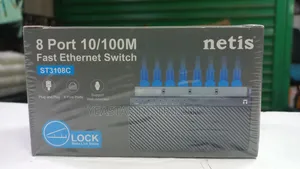 Netis 8 Port Fast Ethernet Switch St 3108c