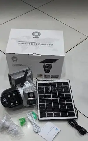 V380 Pro Dual Lens PTZ Camera Two-Voice Way Camera Wireless Solar 4g