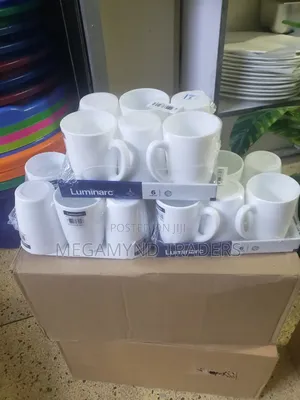 Luminarc Cups White 6pc / Luminarc Temp Opal New Morning Mug