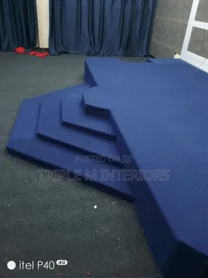 Blue Pulpit 4mm Carpet