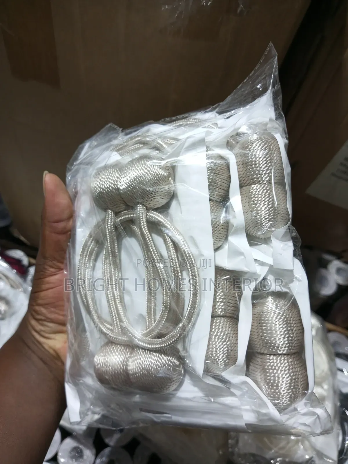 Arsh White Magnetic Curtain Holders Magnetic Tiebacks