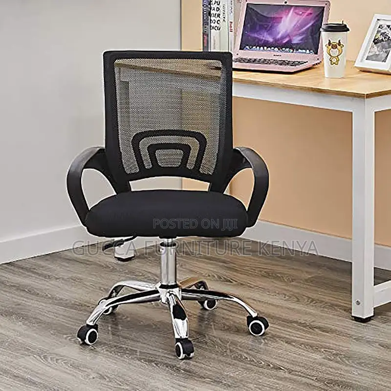 Swivel Mesh Task Office Chair-Adjustable