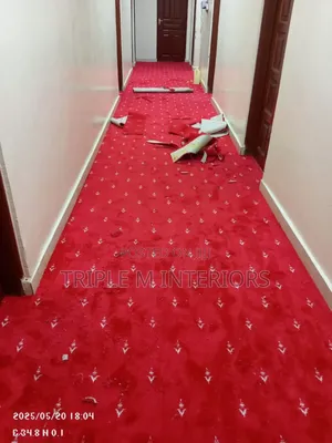 High-End Red 12mm Carpet | Wall-to-Wall Fit