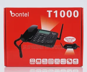 Bontel T1000 Fixed Wireless Desk Telephone. Landline