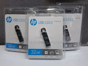 Hp 32 Gb Usb 2.0/3.0 Flash Drive Disk Metal High Speed