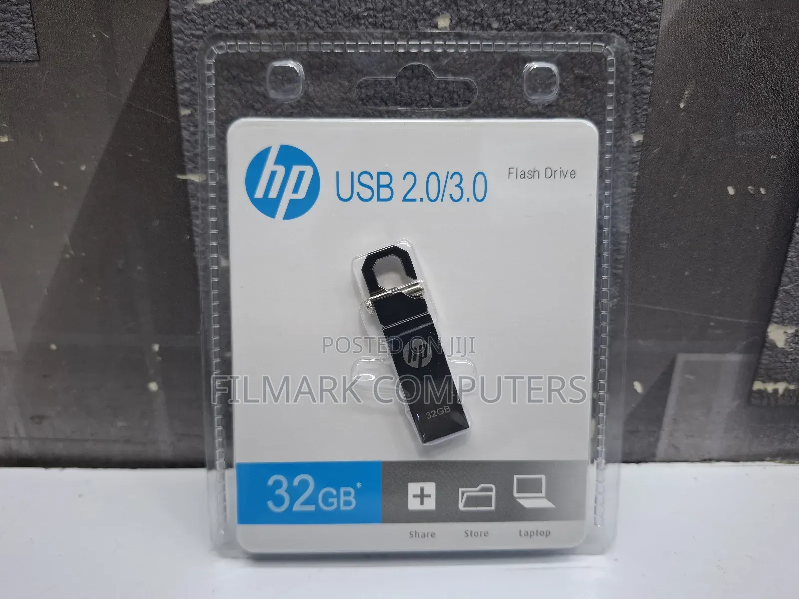 Hp 32 Gb Usb 2.0/3.0 Flash Drive Disk Metal High Speed