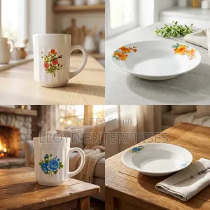 6pcs Plates 6pcs Cups Combo