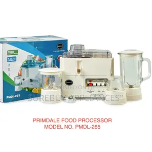 Primdale 4in1 Juicer Machine With Blender, Grinder Mixer Combo