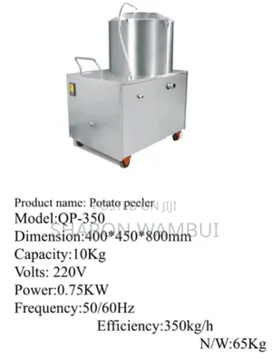 New 10kg Capacity Potato Peeler/Potato Peeler