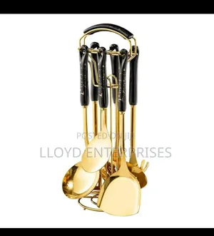 6pcs Marble Serving Spoons