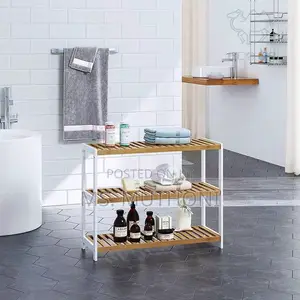 Versatile 3 Layer Natural Bamboo Shoe Rack/ Storage Organizer