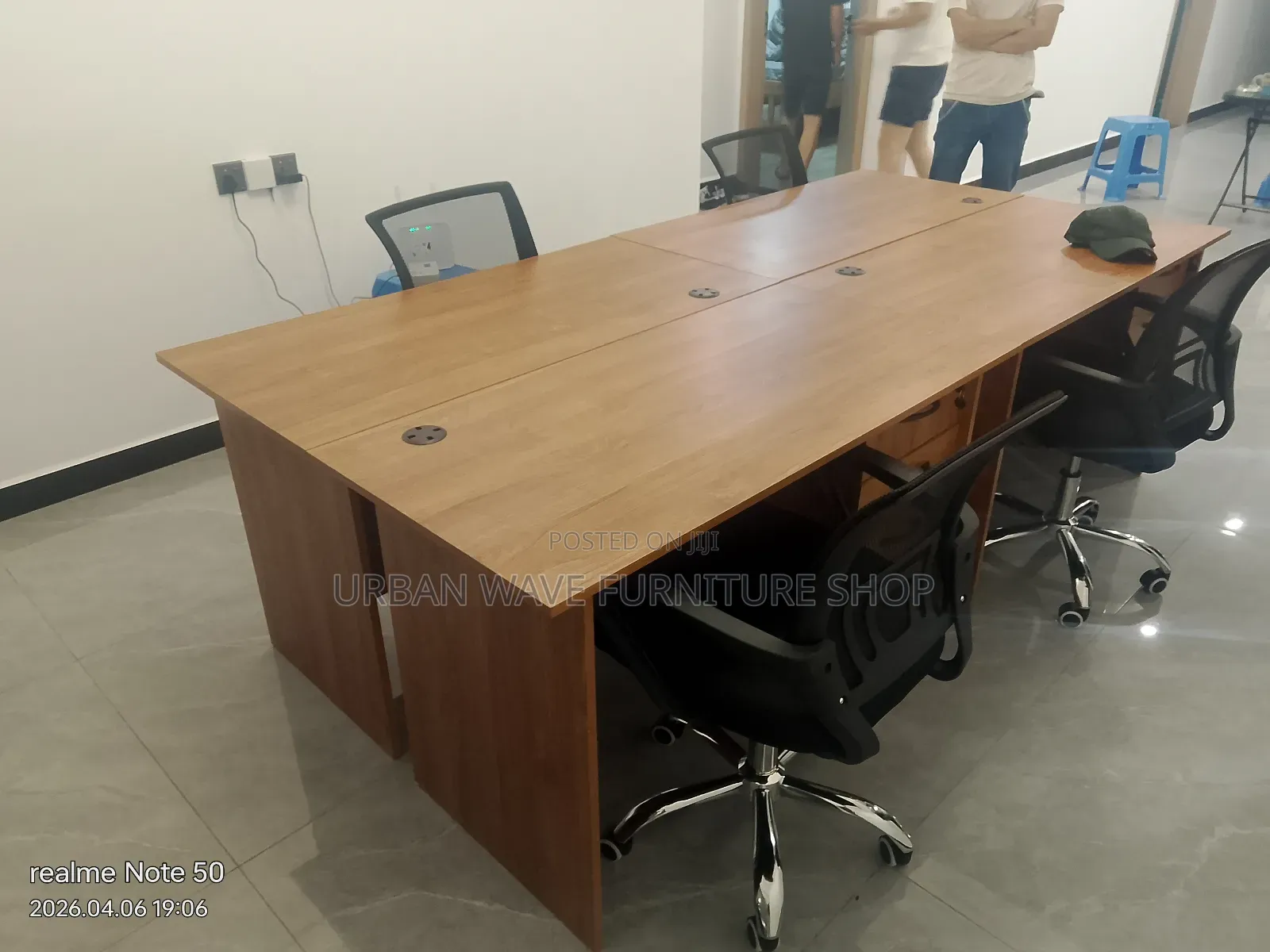4 Sided Study Desk Workstation