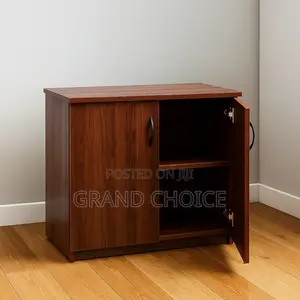 Brown Office Storing Credenza Cabinets