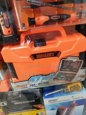 Jakemy Jm-8146 47-in-1 Multifunctional Household Maintenance Toolkit.